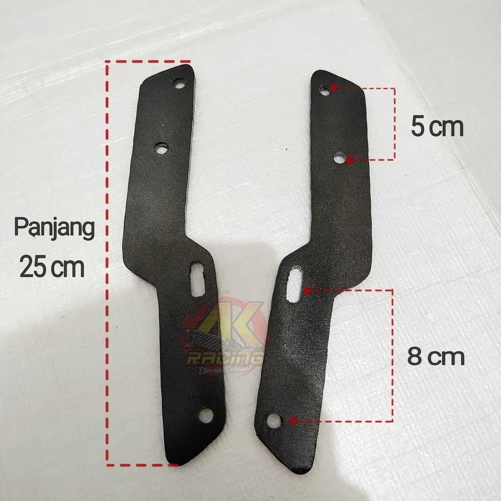 Breket Foostep Breket Underbone Jupiter MX Old MX New 135 MX King 150 Breaket UB MX Tebal 6 mm