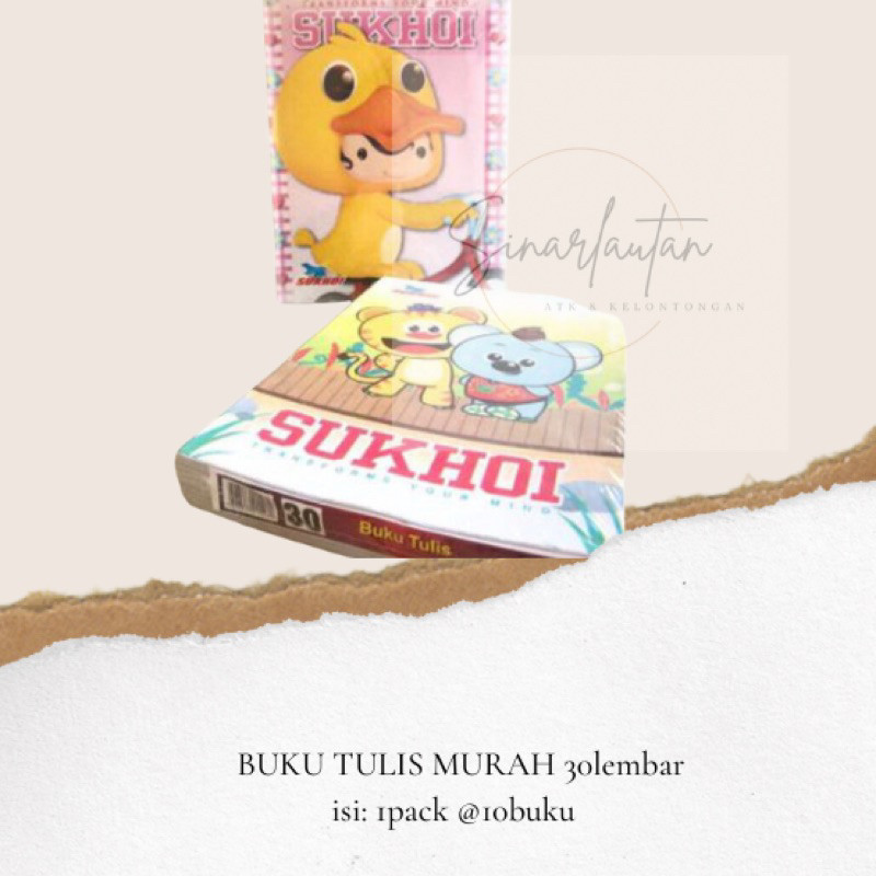 

BUKU TULIS MURAH 30 LEMBAR