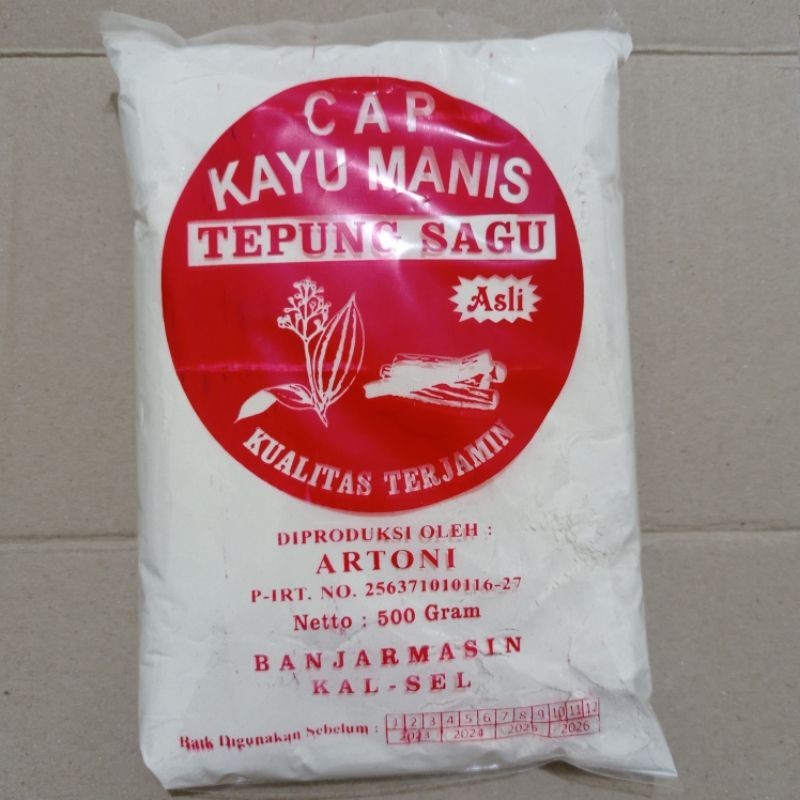 

Tepung Sagu Cap Kayu Manis 500gr - ARM