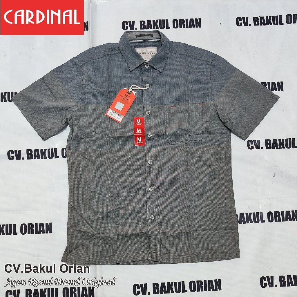 Promo Kemeja Pria Baju Cowok Cardinal Original - EAKAR01315P
