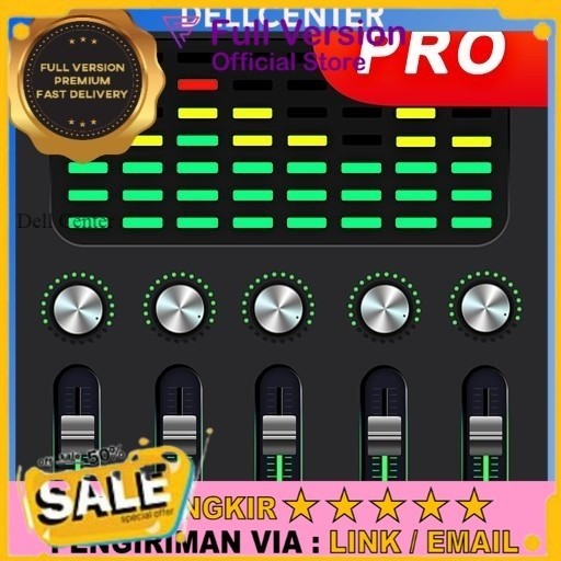 Beli 2 Gratis 1 Equalizer FX Pro - Aplikasi Equalizer & Bass Booster Audio Editor Untuk Android Full
