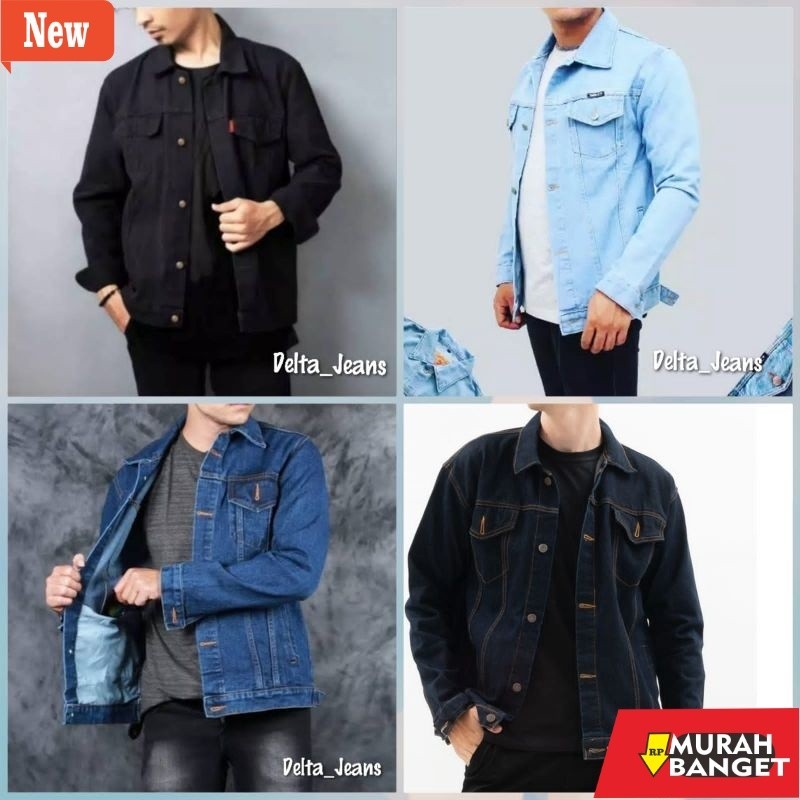 Jaket pria terbaru yg lagi viral- JAKET JEANS PRIA & JAKET PRIA JAKET COWOK JAKET DENIM PRIA