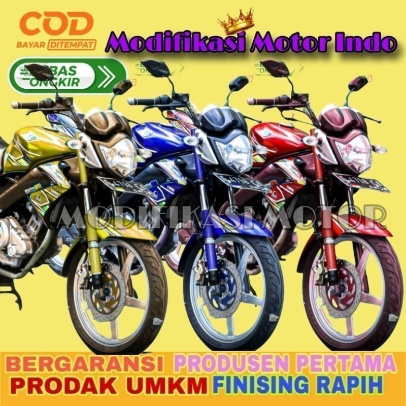 shockbreaker Vixion OLD cover shock depan