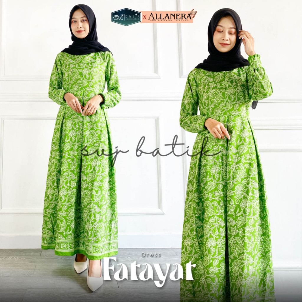 BAGASKARA - GAMIS FATAYAT MUSLIMAT NU 2024 WANITA DRESS MUSLIMAH DEWASA SERAGAMAN ORIGINAL SVJ FREE 