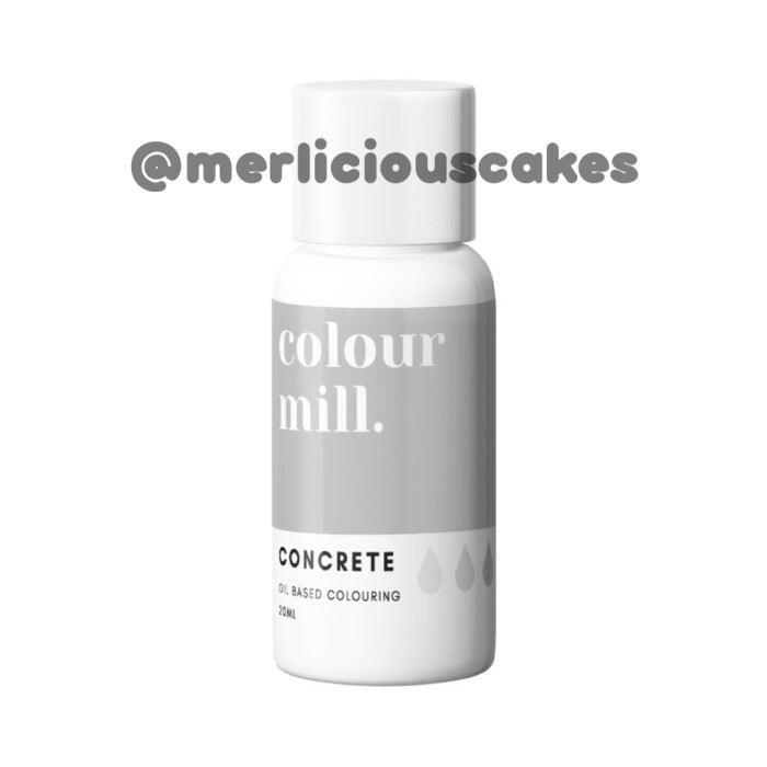 

promo ✨ -Colour Mill Concrete 20 ml Oil Based Colouring