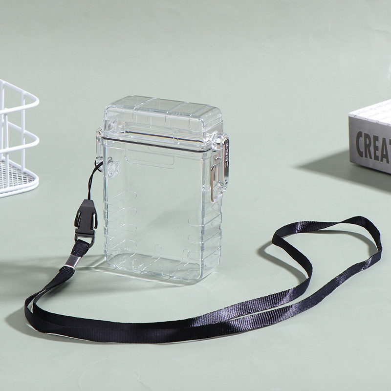 

Transparent Kpop Idol Photo Card Holder Photocard Case Album Case Container Scuba Diving Money ID Card License Key Storage Box