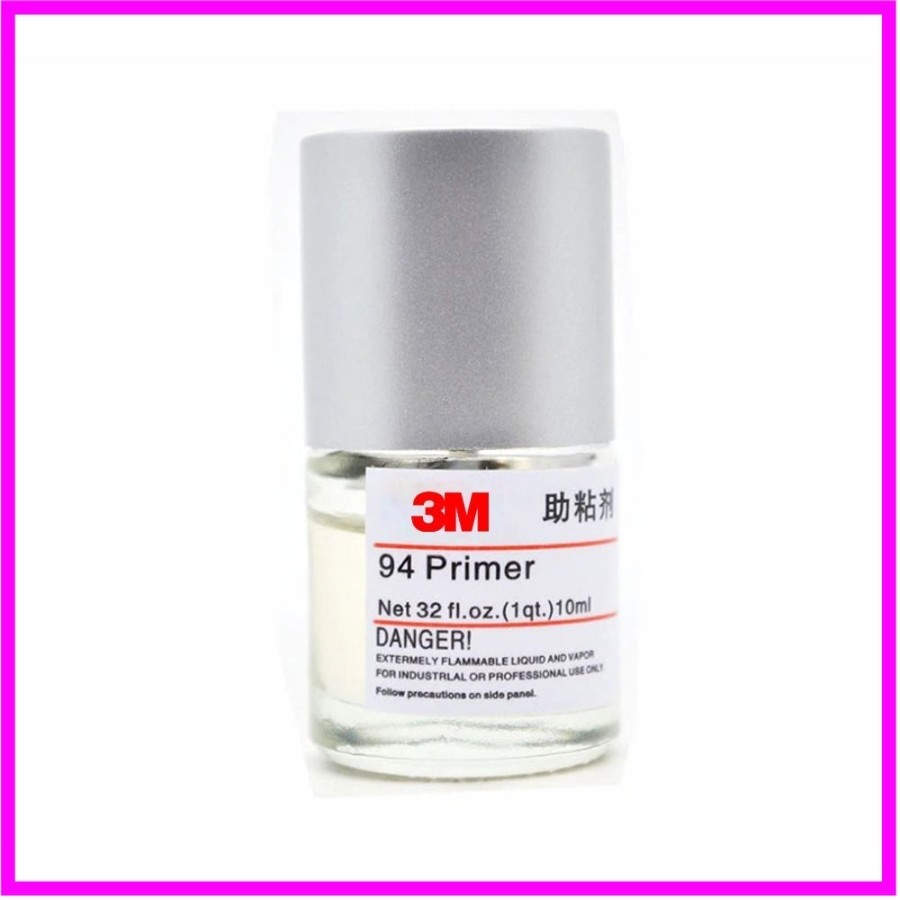 

Adhesive 94 primer 3M 10 ML Lem Perekat double tape dan sticker ASLI