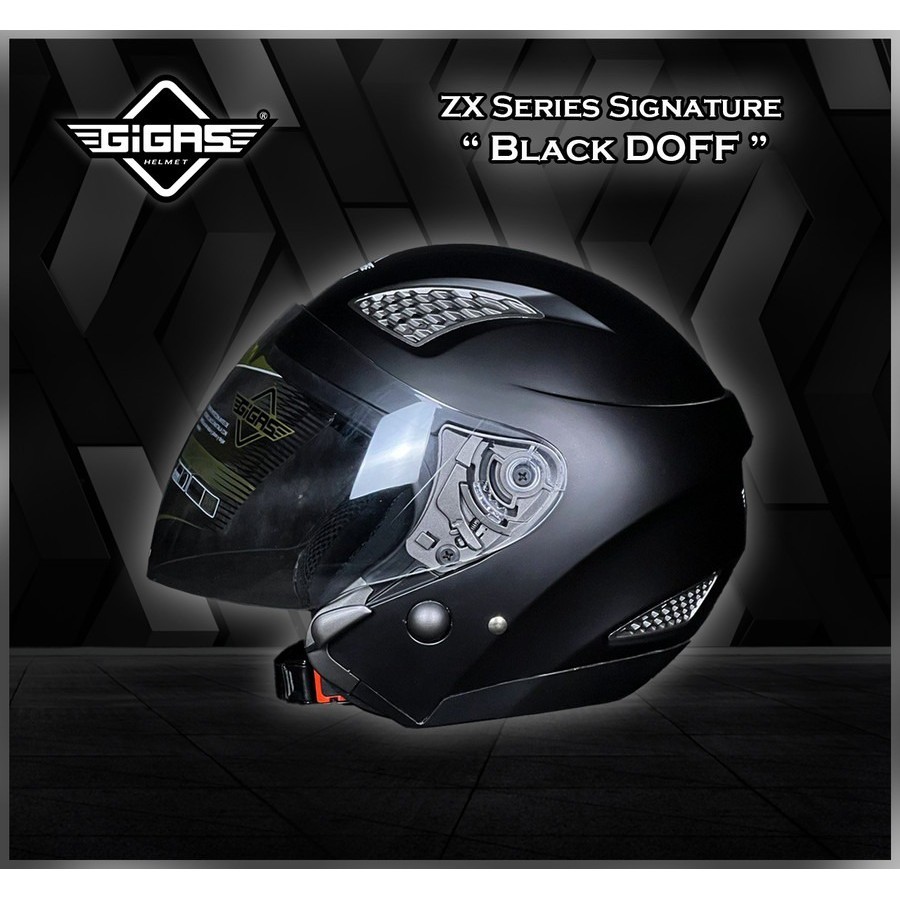 HELM ZX GIGAS BLACK DOFF