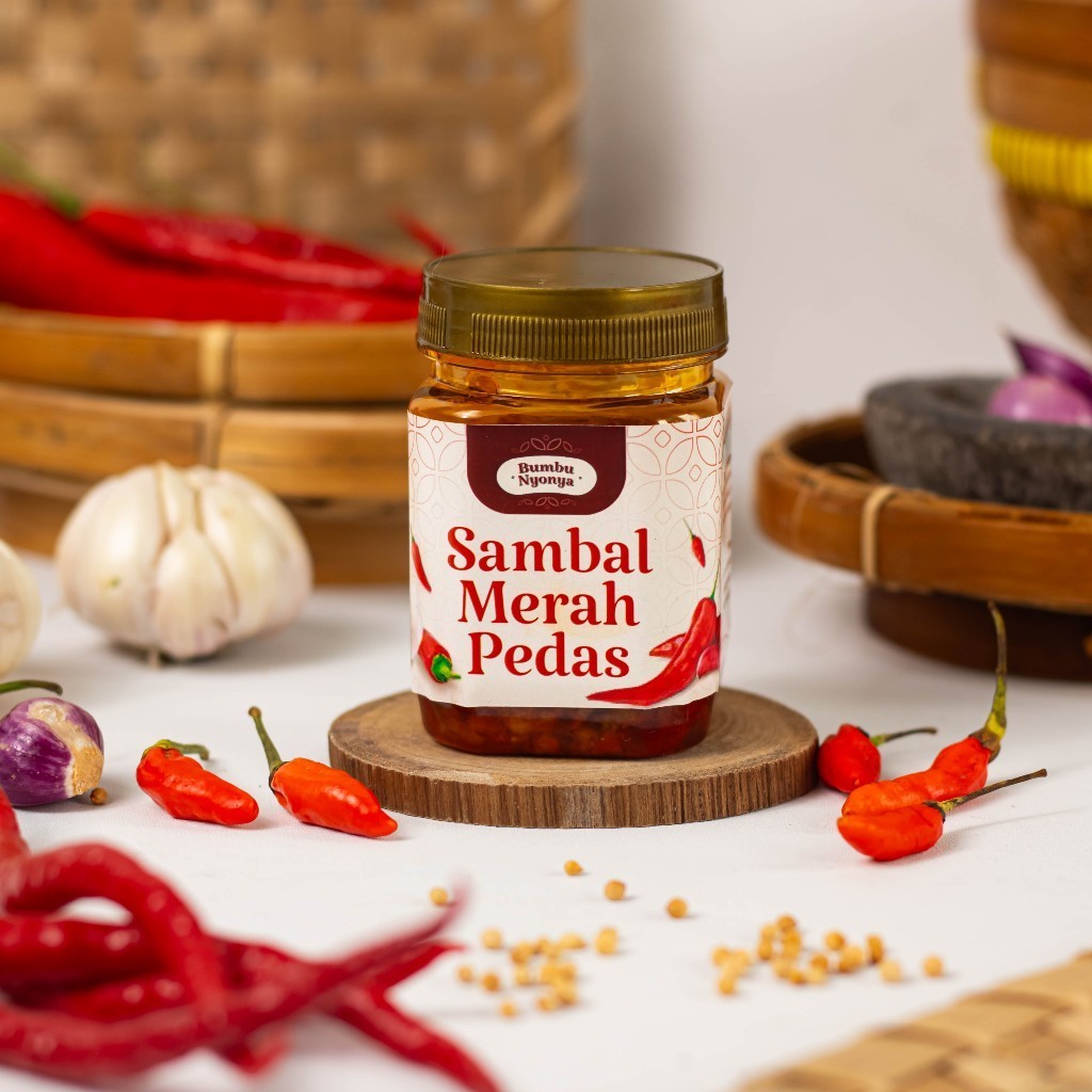 

Sambal Merah Pedas Sambel Merah Pedas Smoothiemama Ala Rumahan Tradisional Indonesia 200g HALAL