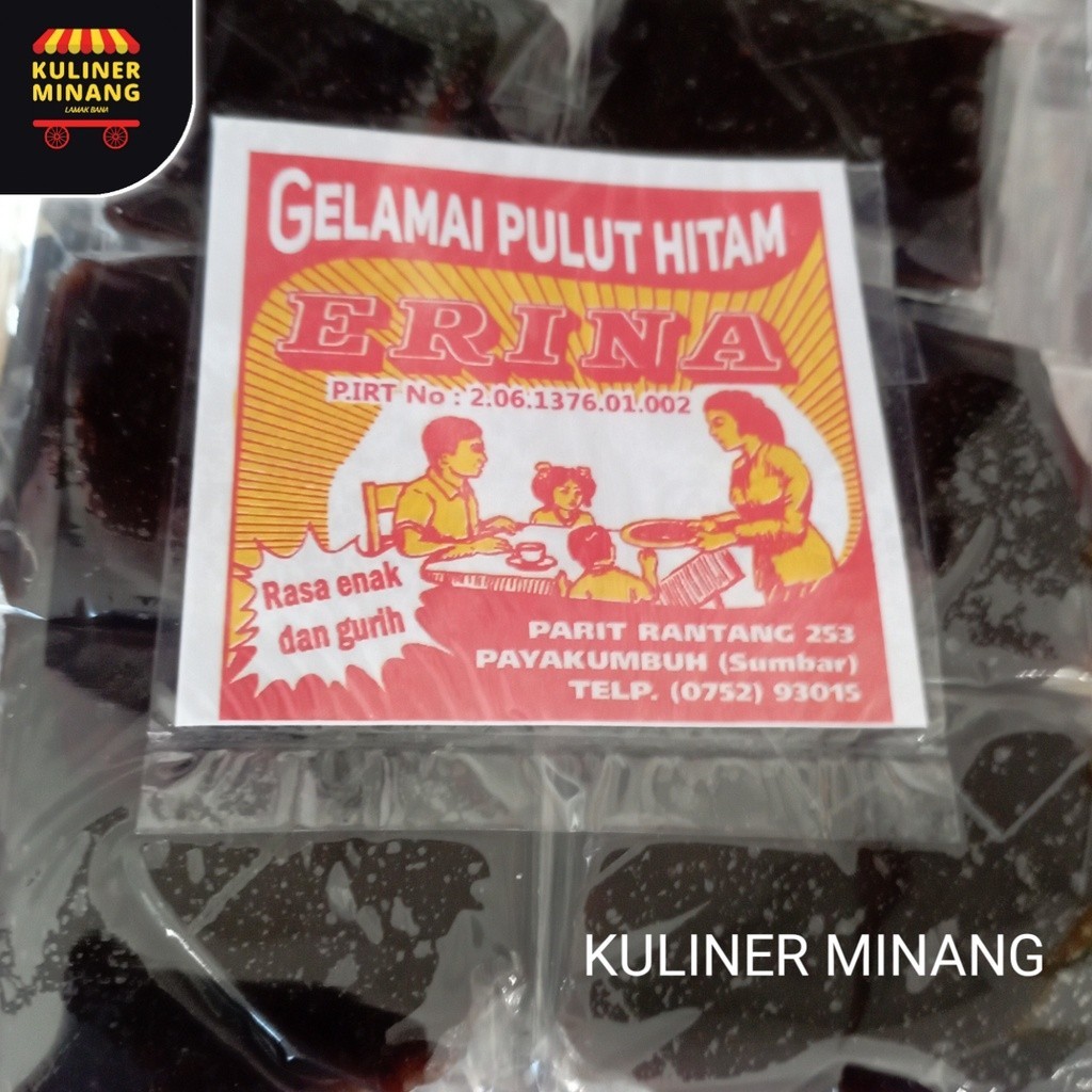 Kuliner Minang Gelamai Pulut Erina Oleh-Oleh Asli Cemilan Kampung Makanan Khas Payakumbuh Padang kab