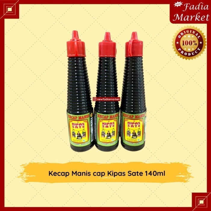 

Kecap Manis cap Kipas Sate 140ml