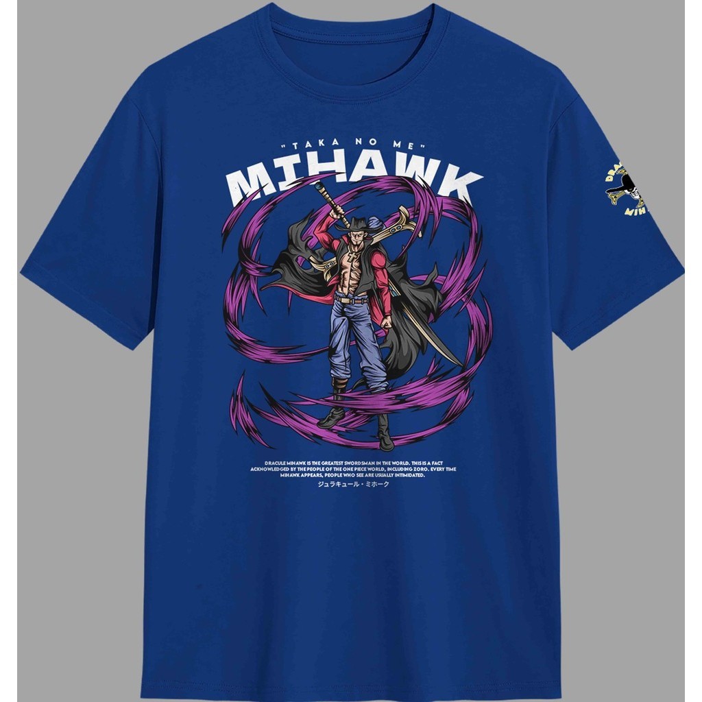 KAOS ANIME ONE PIECE MIHAWK BRAND GOOBIIDOT