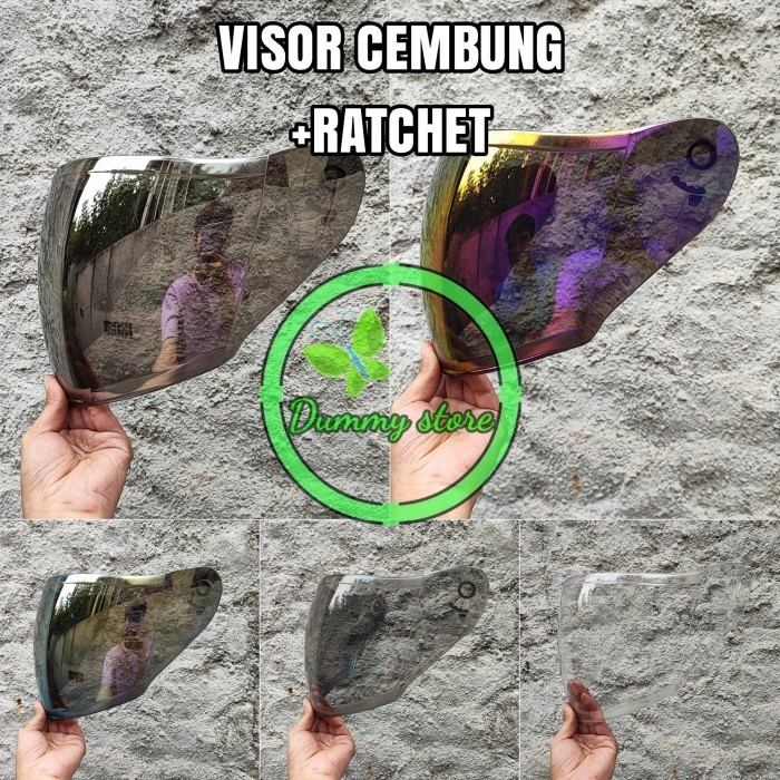 KACA HELM KYT GALAXY FLAT R / VISOR HELM KYT GALAXY FLAT R / VISOR KYT GALAXY FLAT R MODEL CEMBUNG |