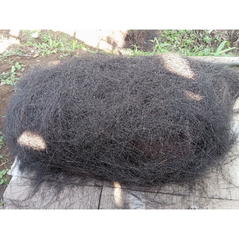 Ijuk aren resapan 1kg/ijuk aren filter air/ijuk aren bersih /media filter/ijuk kakaban/ijuk