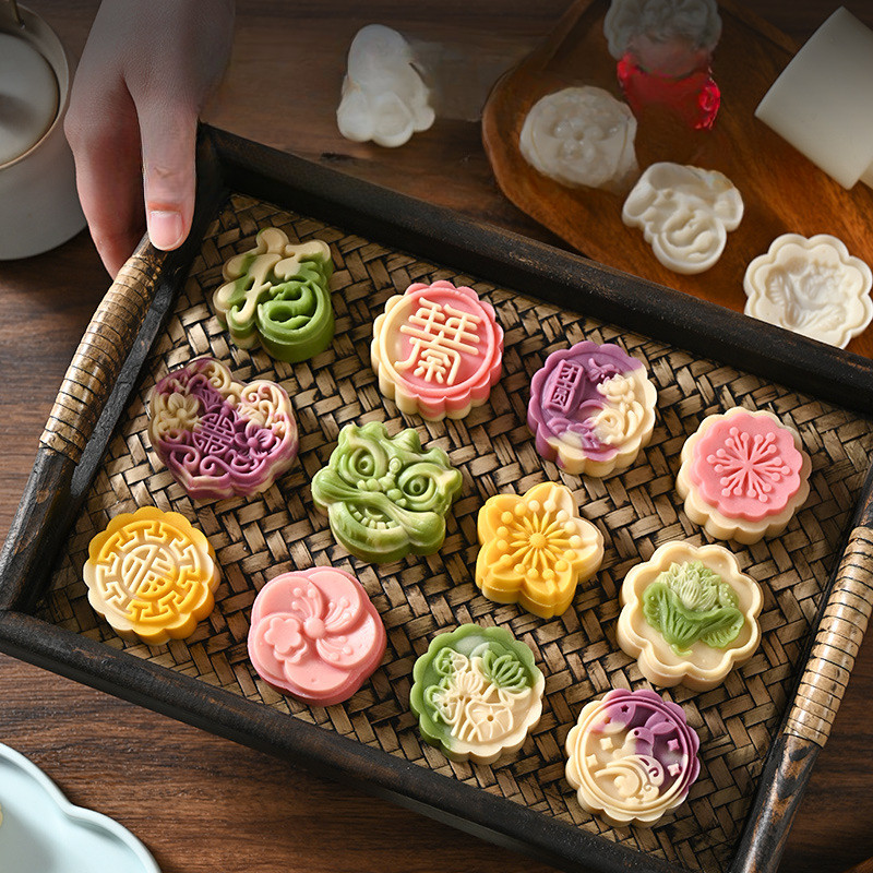 Cetakan kue bulan 50gr/Cetakan Mooncake 50gr/  Mooncake mold 50gr cetakan kue