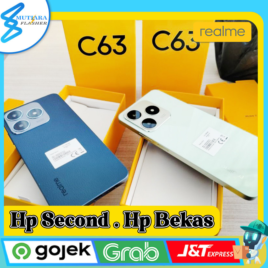 Realme C63 Ram 6/128GB | Ram 8/128GB Second Original
