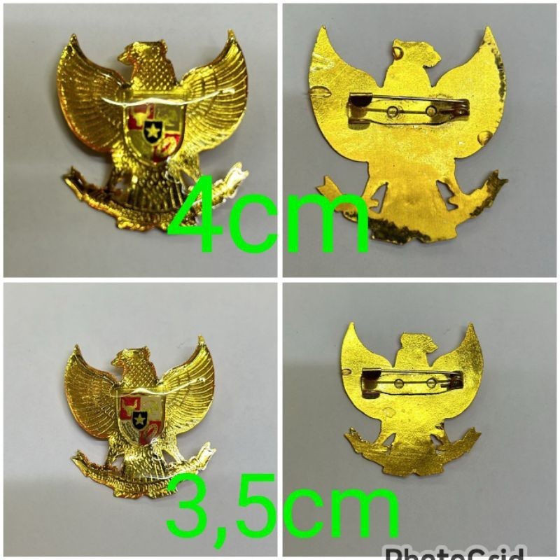 PIN GARUDA EMAS / PIN GARUDA COATING/PIN/ PIN GARUDA RESIN