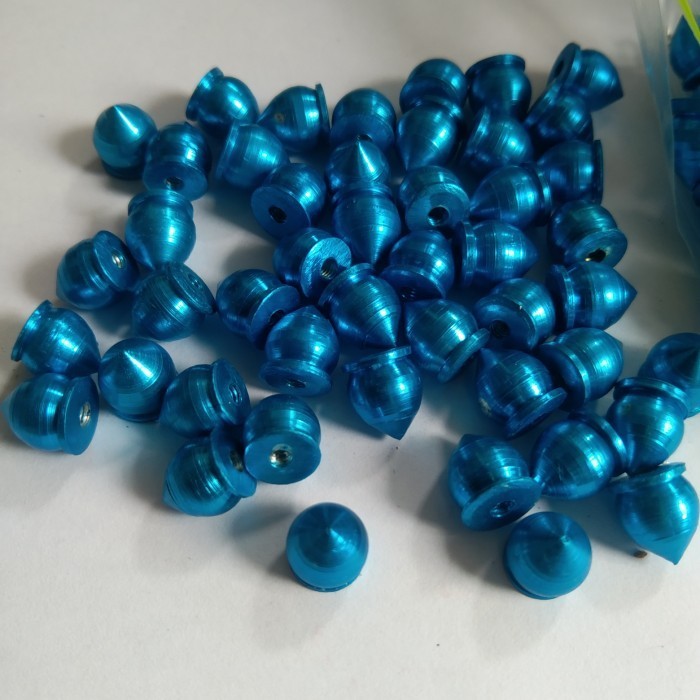 LG99 0REP TAMIYA 15386 PENUTUP TIANG / KUBAH ROLLER (10PCS) - Merah