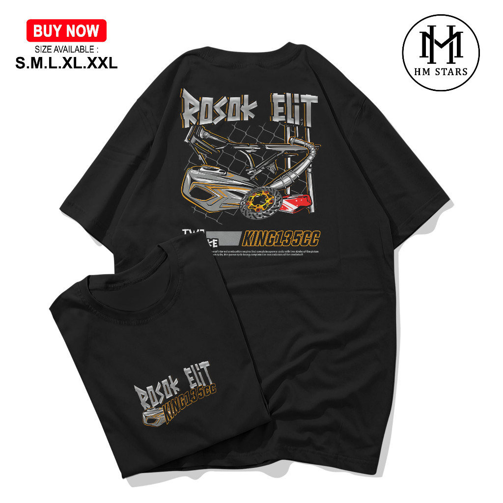 BAJU KAOS ATASAN MOTOR YAMAHA RX KING JAMDA 2STROKE  - KAOS OTOMOTIF MEKANIK MODIFICATION - KAOS RAC