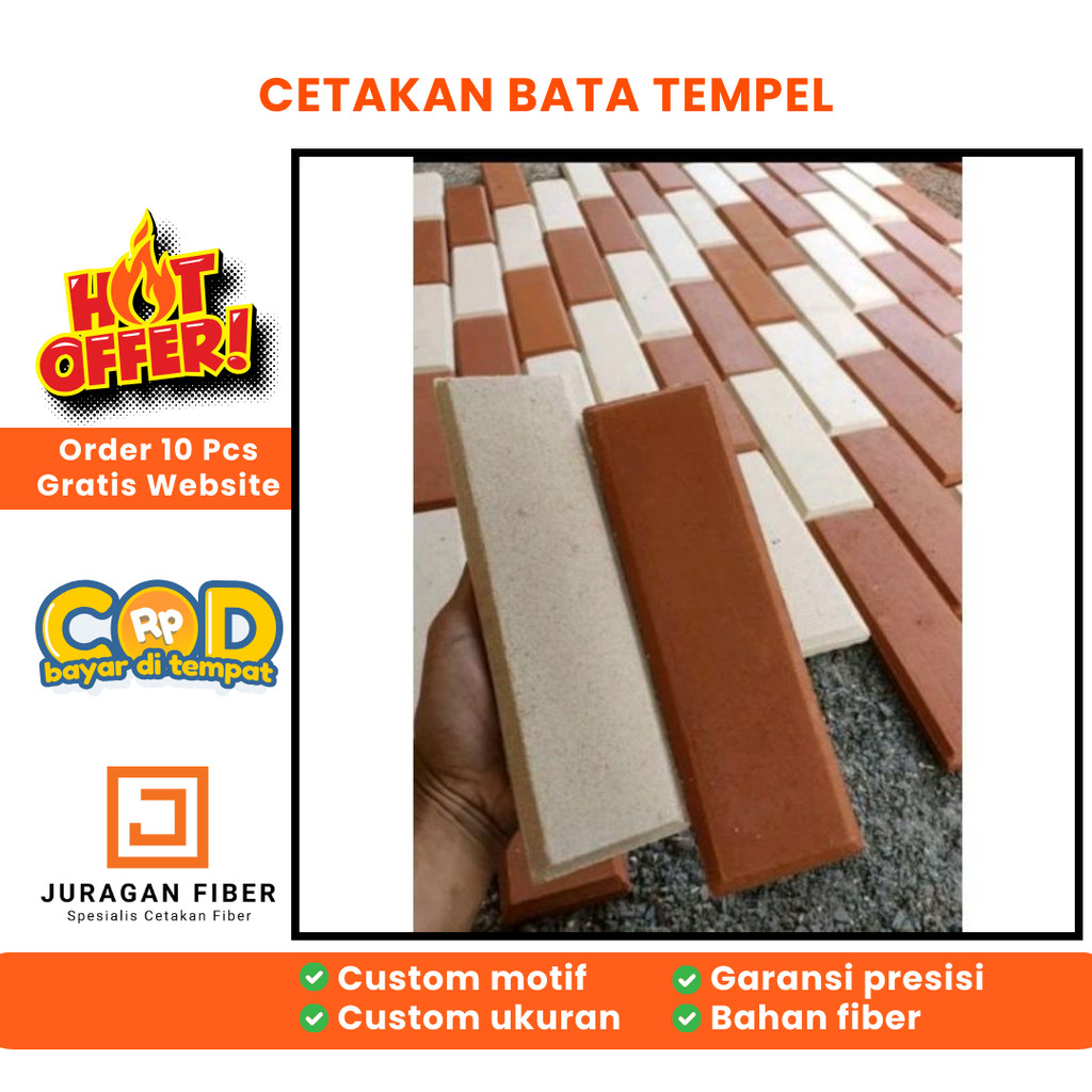 CETAKAN BATA TEMPEL