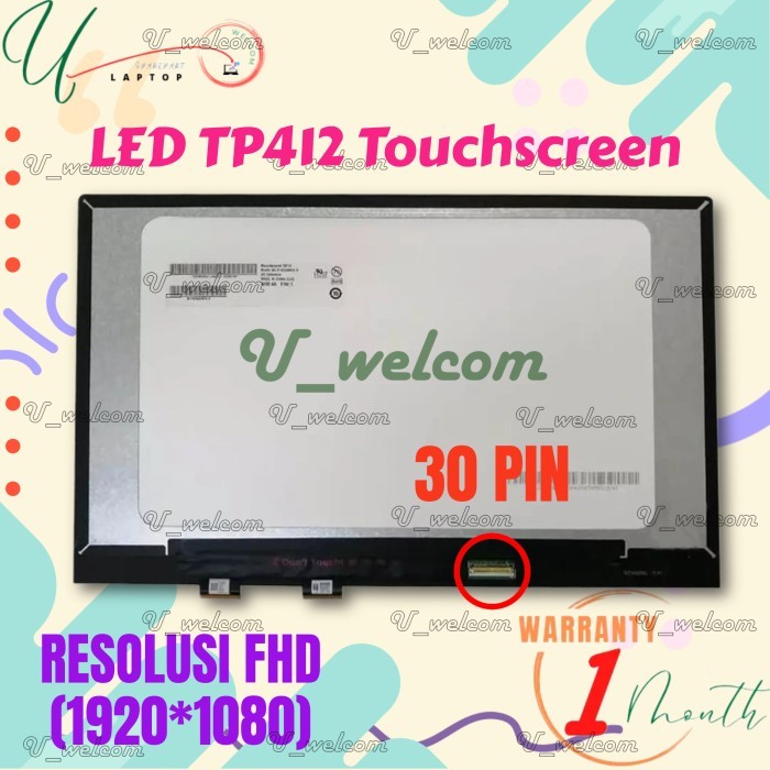 LED LCD VIVOBOOK FLIP 14 TP412 TP412U TP412F TP412FA TP412UA 14 FHD TOUCHSCREEN