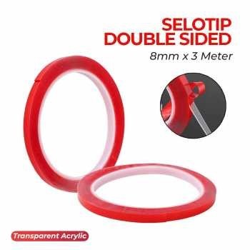 

XY Selotip Double Tape Transparent Acrylic 3M - HL878