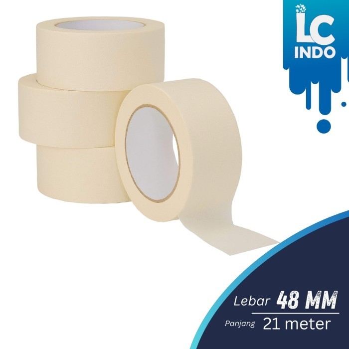 

Masking tape 2 inch Lakban Kertas dekorasi
