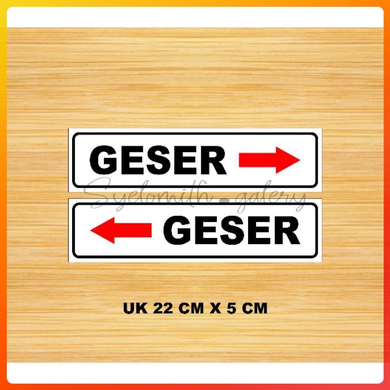 

Stiker Geser Waterproof - Colorfulolshop 12