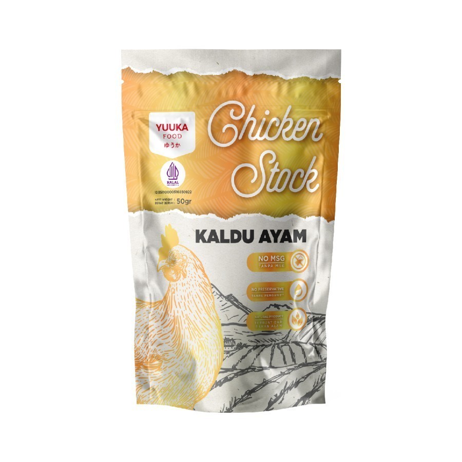 

Yuuka Food Kaldu Ayam 50gr Non MSG