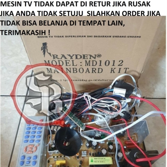 Mesin tv wcom 21 edi