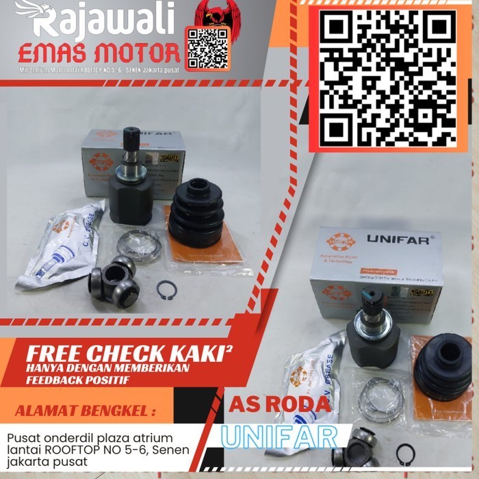 CV JOINT Inner / As Roda Dalam Kanan Toyota ALPHARD ANH10 ANH-10 2400CC Matic Th 2004 - 2007 Origina