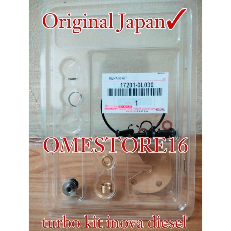 TURBO KIT - REPAIR KIT TURBO INNOVA INOVA DIESEL - FORTUNER DIESEL ORIGINAL JAPAN