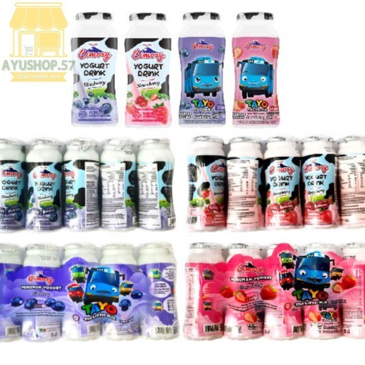 

Cimory Yogurt Drink Banded 65ml isi 5 Pcs - AYUSHOP57
