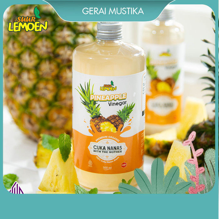 

Cuka Nanas Organic Pineapple Cider Vinegar 500ml obat diabetes