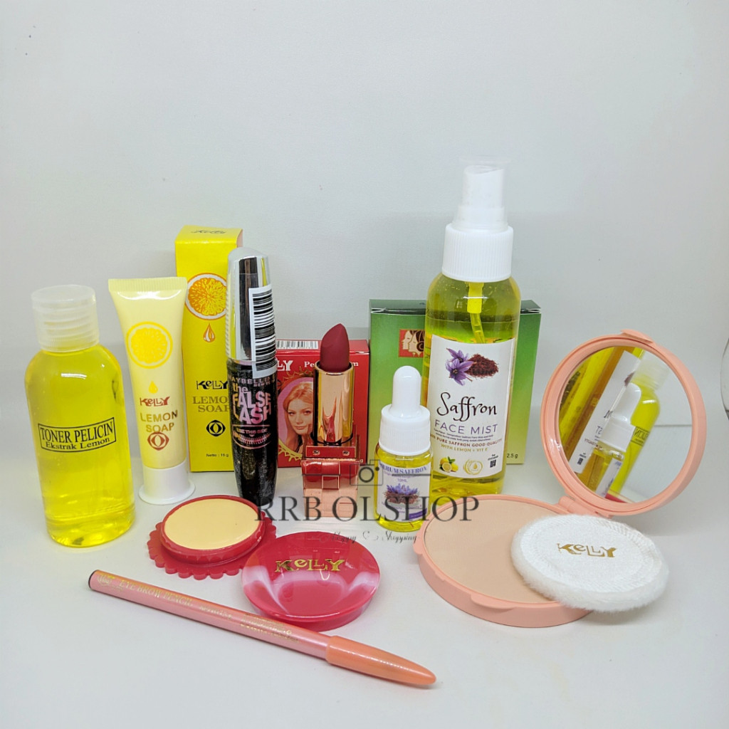 Promo 9 Produk Paket Kecantikan Lengkap Kelly Kosmetik / Paket Kelly Kosmetik / Paket Kecantikan Kel