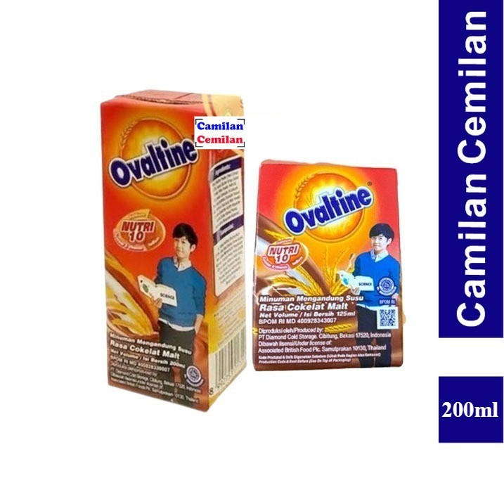 

Susu Ovaltine UHT Chocolate Malt Milk 200 ml