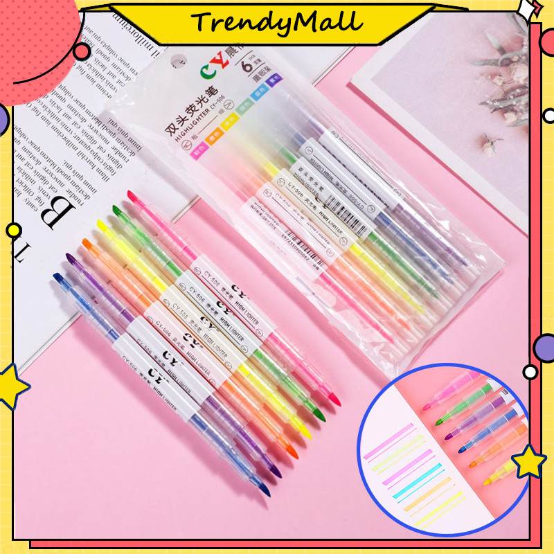 

1 Set Stabilo Warna Warni / Stabilo Warna / Highlighter Warna Warni / 1 Set Stabilo Highlighter Warna