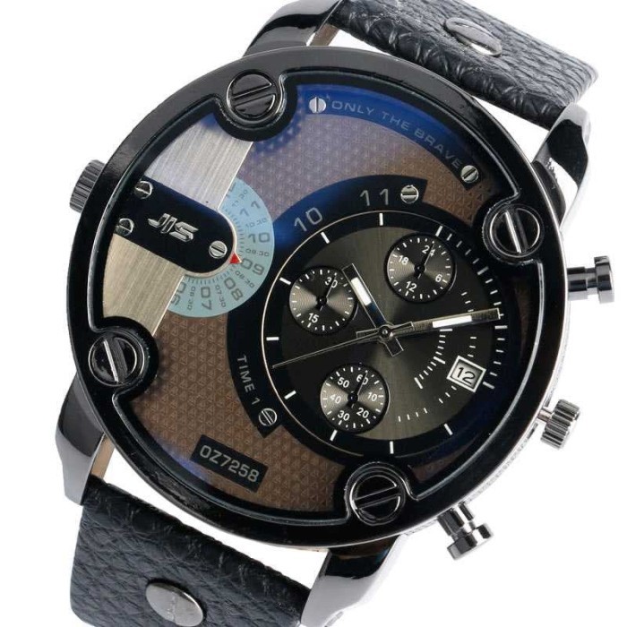 

Jam Tangan Analog Pria Oversize Besar 52mm Army Man Watch Jis OZ7258