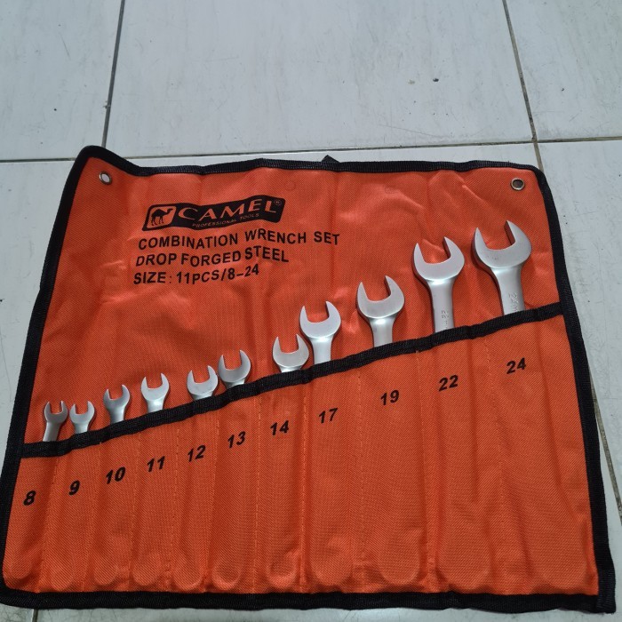 Kunci ring pas set 11 pcs Camel