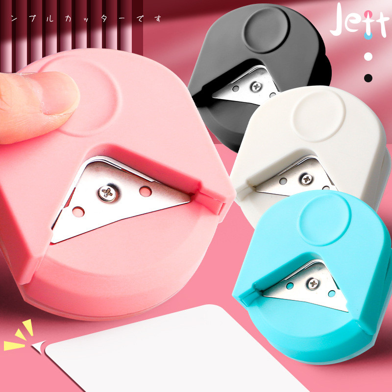 

Paper Corner Cutter/Mini Portable Corner Rounder Paper Punch Card Photo Cutter Diy Craft Scrapbooking Tools Cricut Maker Machine Paper Trimmer-Jett