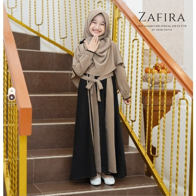 Gerai Saffa - Zafira Kids (Gamis Set Kids Premium)