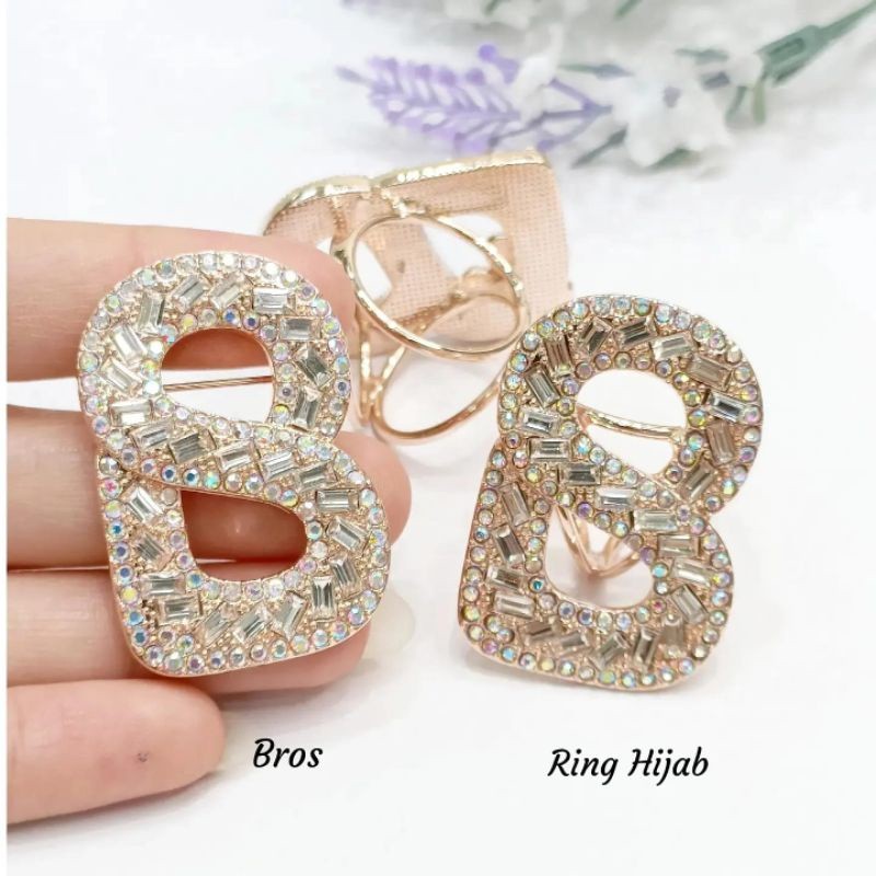 Bros Jilbab ButtonScarves Titanium