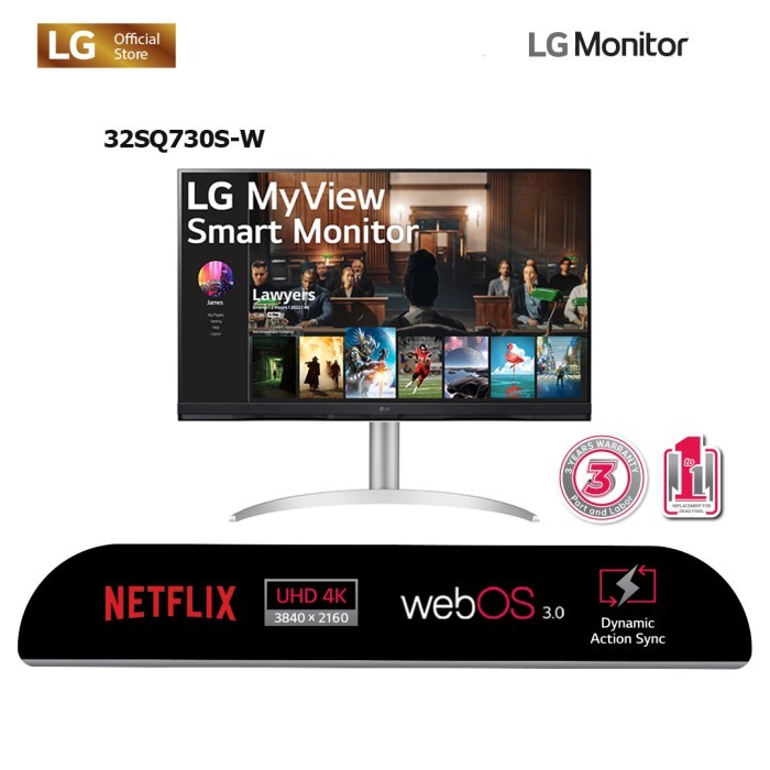LG 32SQ730S Smart Monitor
