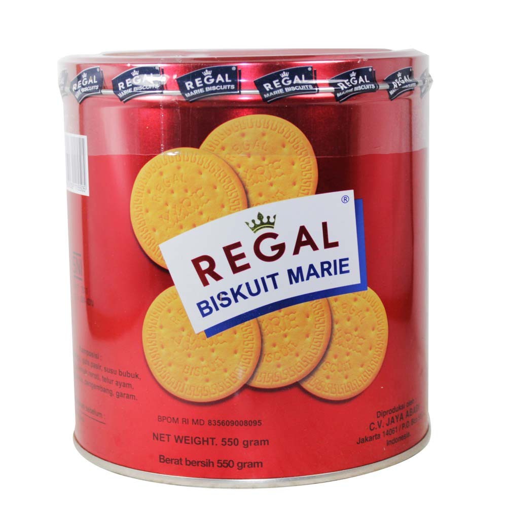 

Biskuit Marie Regal Biscuits 550 Gram