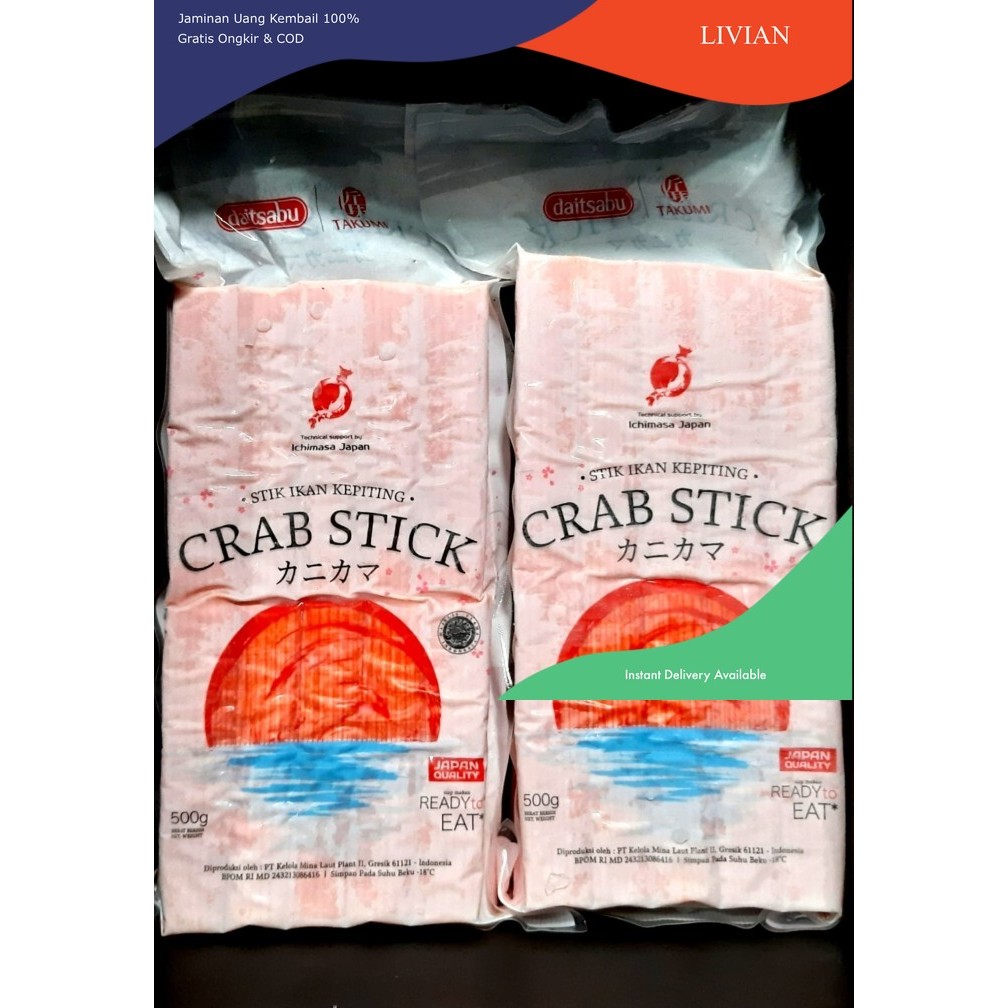 

lv Crab Stick / Kani Stix / Sea Stix 500gr