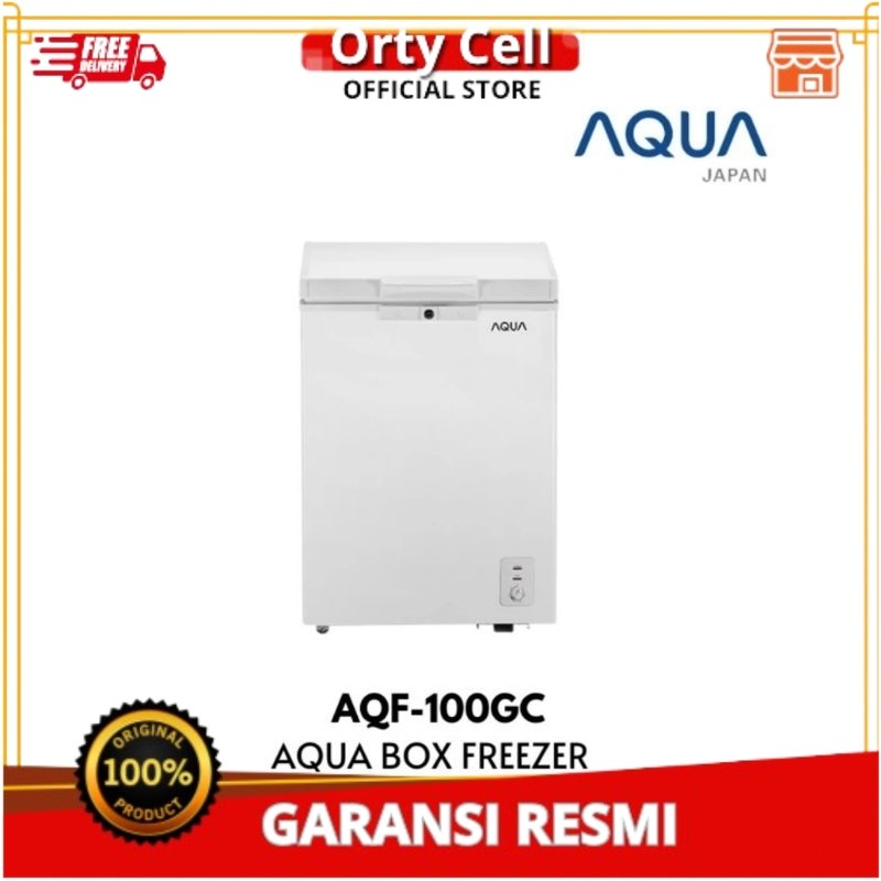 Aqua Chest Freezer AQF-100GC Box Freezer