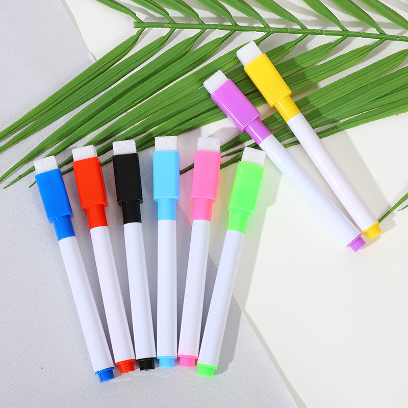 

Spidol Mini Papan Tulis White Board Dengan Penghapus / Spidol Warna Warni Wipe Clean - GG0349