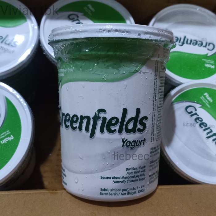 

vv Greenfields Yogurt Plain 1kg / 1 kg