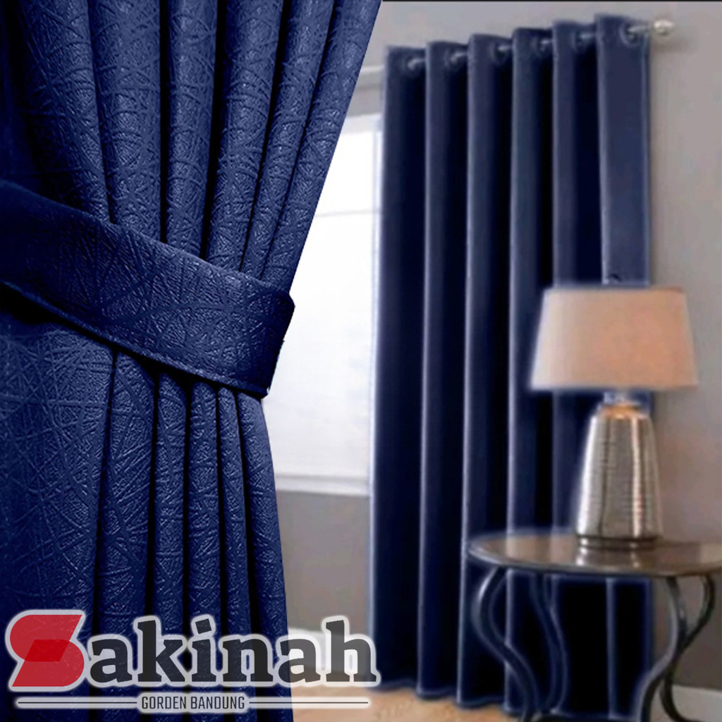 SAKINAH Gorden jendela panjang pintu kamar tidur aesthetic minimalis