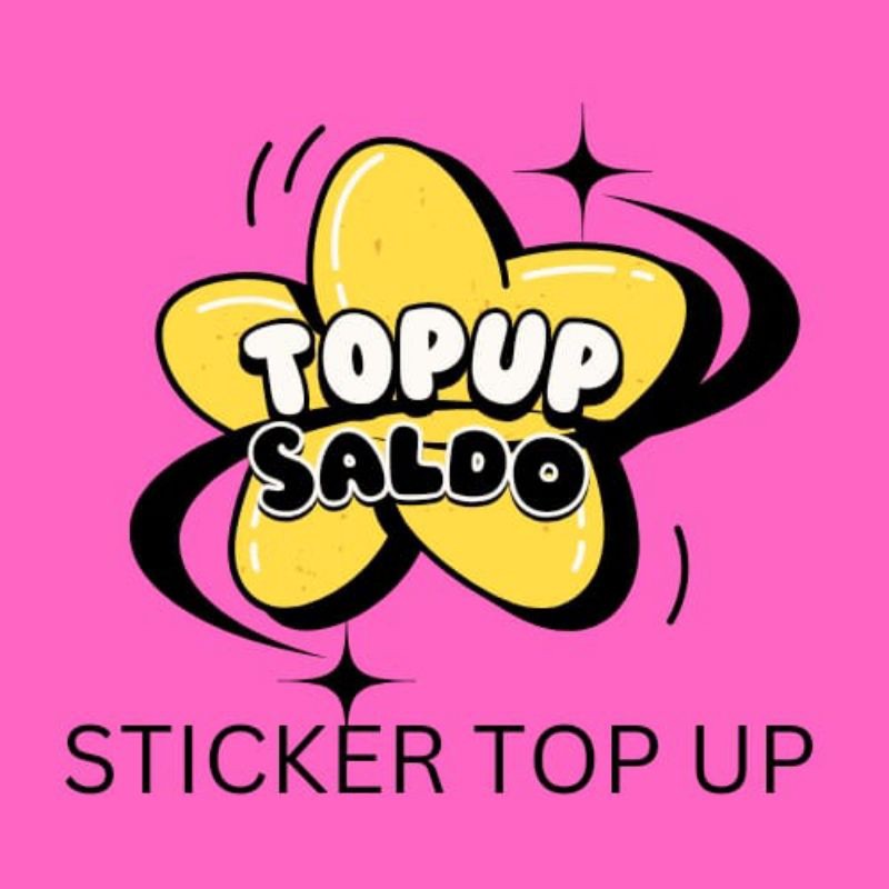 

READY NEW [READY] STICKER SALDO BEBAS REQUEST im